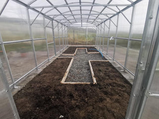 GREENHOUSE PRIMA-3 30 M² (3M X 10M; 9.8FT X 33FT)/ 6mm