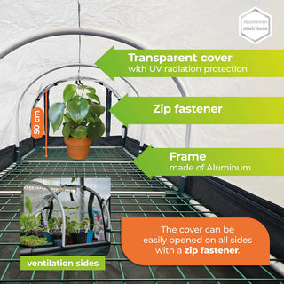PROPAGATOR XXL “JUMBO” WITH HEATING MAT & DIGITAL-THERMOSTAT