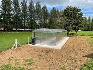 GREENHOUSE PRIMA-4 40 M² (4M X 10M; 13FT X 33FT)/ 6mm